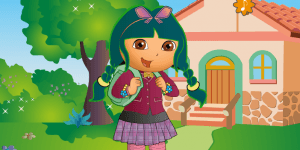 Dora ide do školy