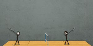 Hra - Stick Figure Badminton 2