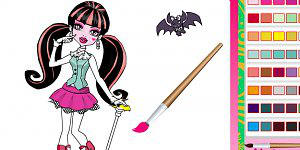 Hra - Monster High Coloring