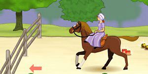 Penny jede na koni