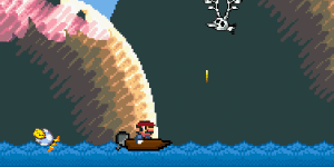 Hra - Super Mario Boat