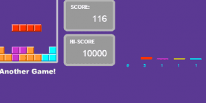 Hra - Purple Tetris