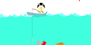 Hra - Rybaření v rybníčku