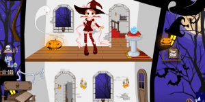 Hra - Halloween house