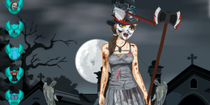 Hra - Zombie Girl Dress Up