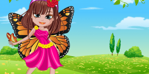 Hra - Butterfly Girl Dress Up