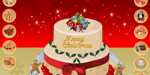 Hra - Yummy Christmas Cake Decor