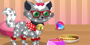 Hra - Kitty the cat dressup