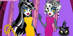 Hra - Purrsephone and Meowlody Monster High