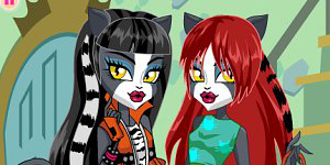 Hra - Werecat Sisters Monster High