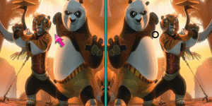 Hra - Kung Fu Panda 2 - Spot the Difference
