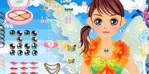 Hra - Holiday Fairy Dress up