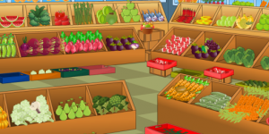 Hra - Vegetable Shop