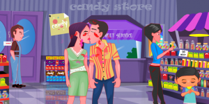 Hra - Kissing in a Candy Store