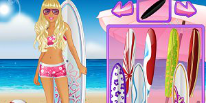Hra - Barbie goes surfing