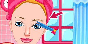 Hra - Princess Barbie Facial Makeover