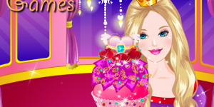 Hra - Barbie Glittery Cupcake
