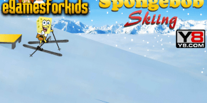 Hra - Spongebob Skiing