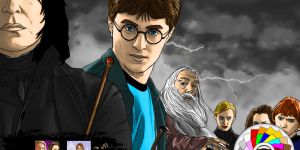 Hra - Harry Potter Online Coloring 2