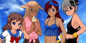Anime Summer Girls