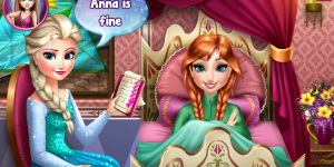 Hra - Anna Frozen Flu Doctor