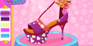 Hra - Cinderella Shoes Designer