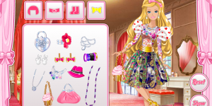 Barbie`s Valentine`s Patchwork Dress