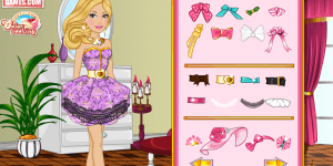 Hra - Barbie Valentine Dress Design