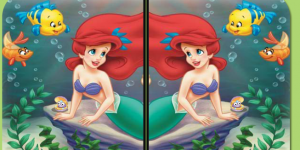 Hra - Princess Ariel Spot the Difference