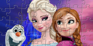 Hra - Elsa and Anna Puzzle