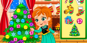 Hra - Princess Anna Christmas Slacking