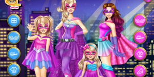 Hra - Super Barbie Sisters Transform