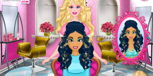 Hra - Barbie's Princess Hair Salon