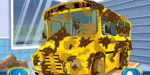 Hra - School Bus Car Wash
