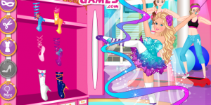 Super Barbie Gymnastics Contest