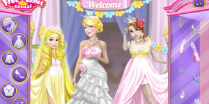 Hra - Disney Princess Pregnant Brides