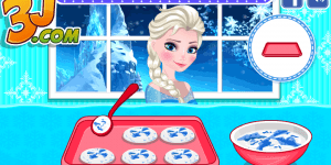 Hra - Elsa's Frozen Macarons