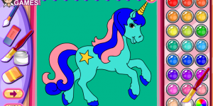 Hra - Horse & Unicorn Coloring Book