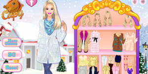 Hra - Barbie' s Winter Glitter Trends