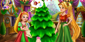 Hra - Rapunzel Mommy Christmas Tree