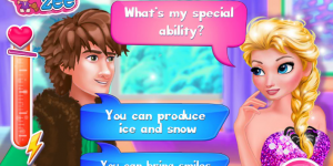 Hra - Elsa's True Love Jack vs Hiccup