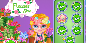 Hra - Baby Barbie Flower Shop Slacking