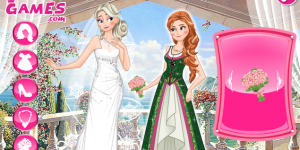 Frozen Sisters Double Wedding