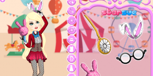 Hra - Ever After High Carnival Date Bunny Blanc