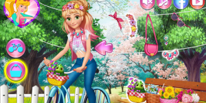 Hra - Princesses Bike Trip