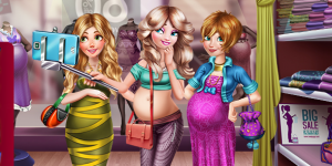 Hra - Princesses Pregnant Selfie