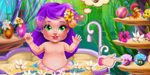 Hra - Mermaid Baby Bath
