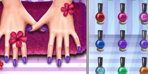 Hra - Princesses Nails Salon