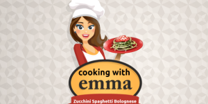 Hra - Zucchini Spaghetti Bolognese - Cooking with Emma