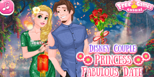 Hra - Disney Couple Princess Fabulous Date